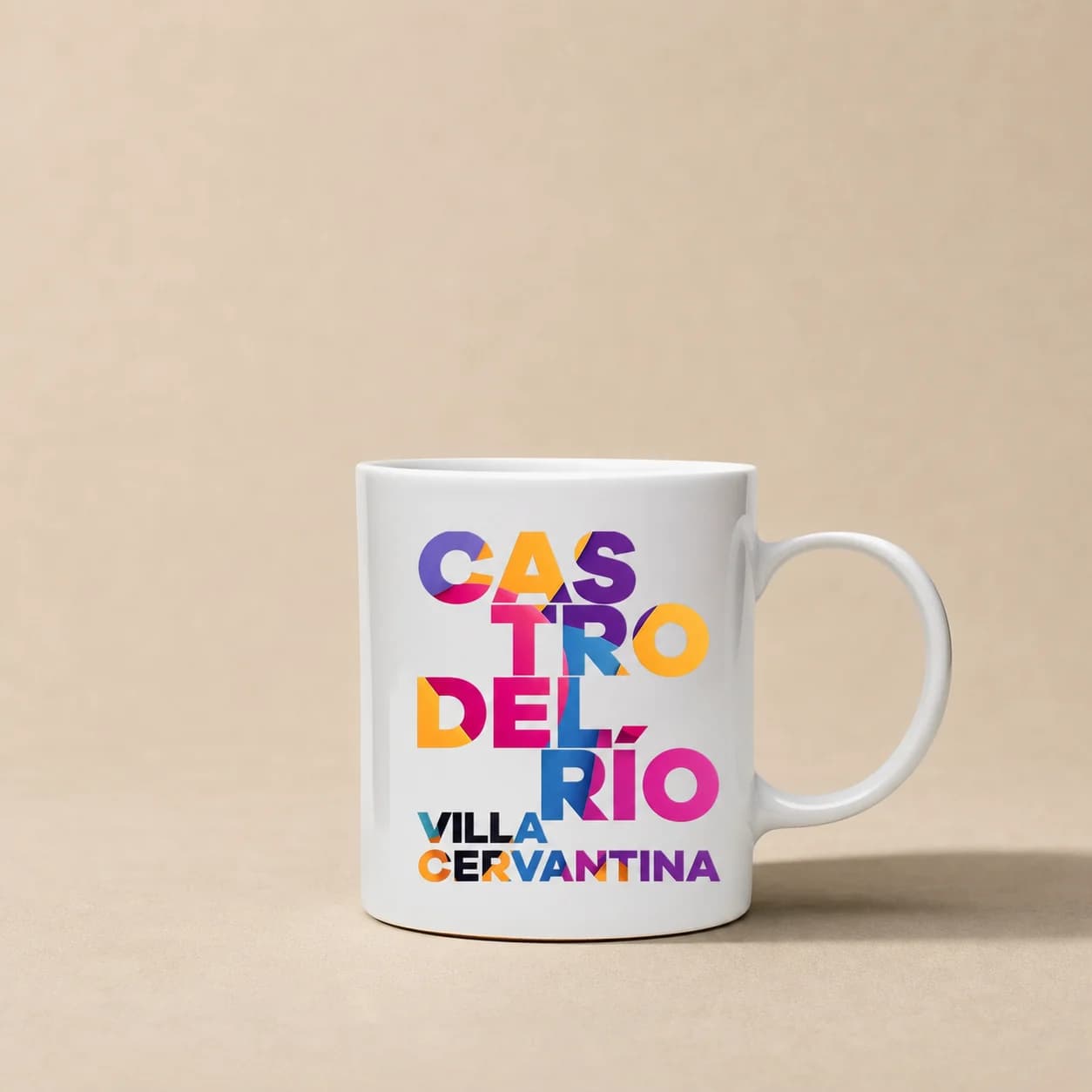 Taza conmemorativa impresa a color