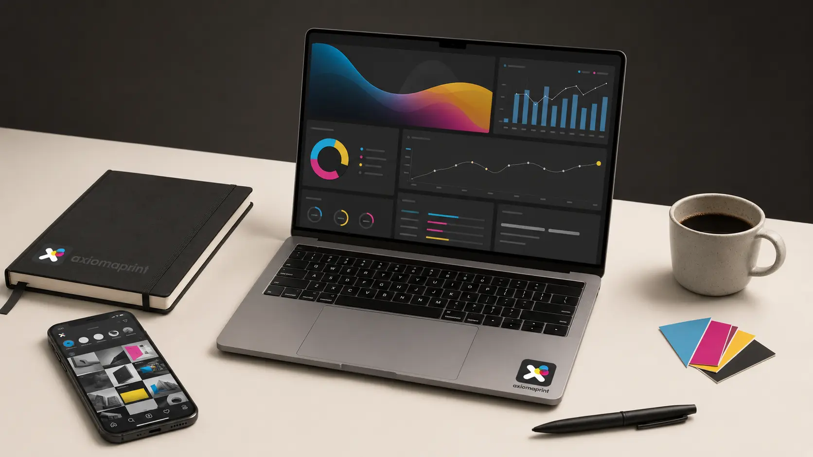 Diseño web y presencia digital coordinados para una empresa
